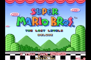 Screenshot Thumbnail / Media File 1 for Super Mario World (USA) [Hack by Pac v1.0] (~Super Mario Bros. - The Lost Levels Deluxe)